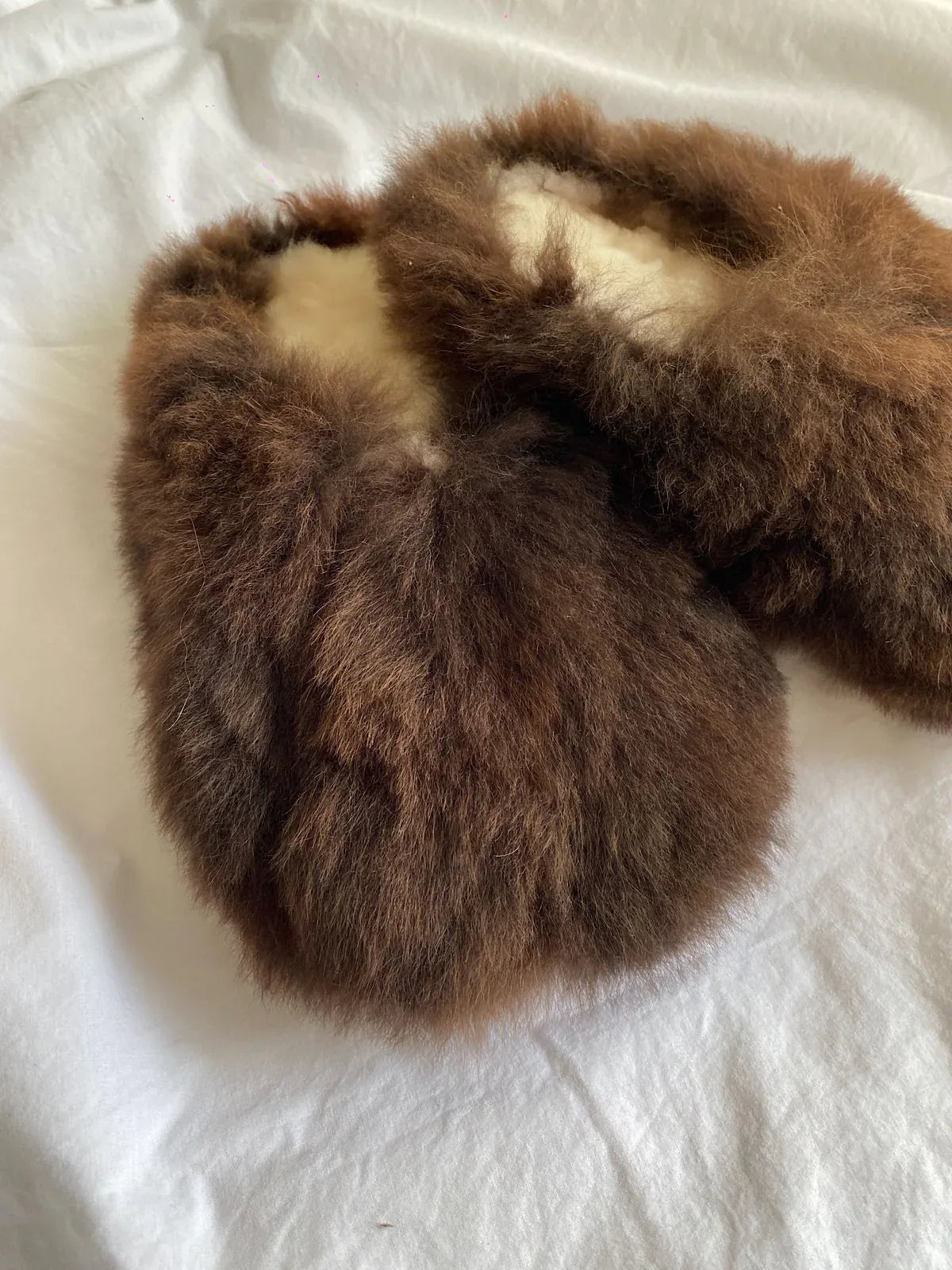 Alpuffas - Genuine Alpaca Slippers