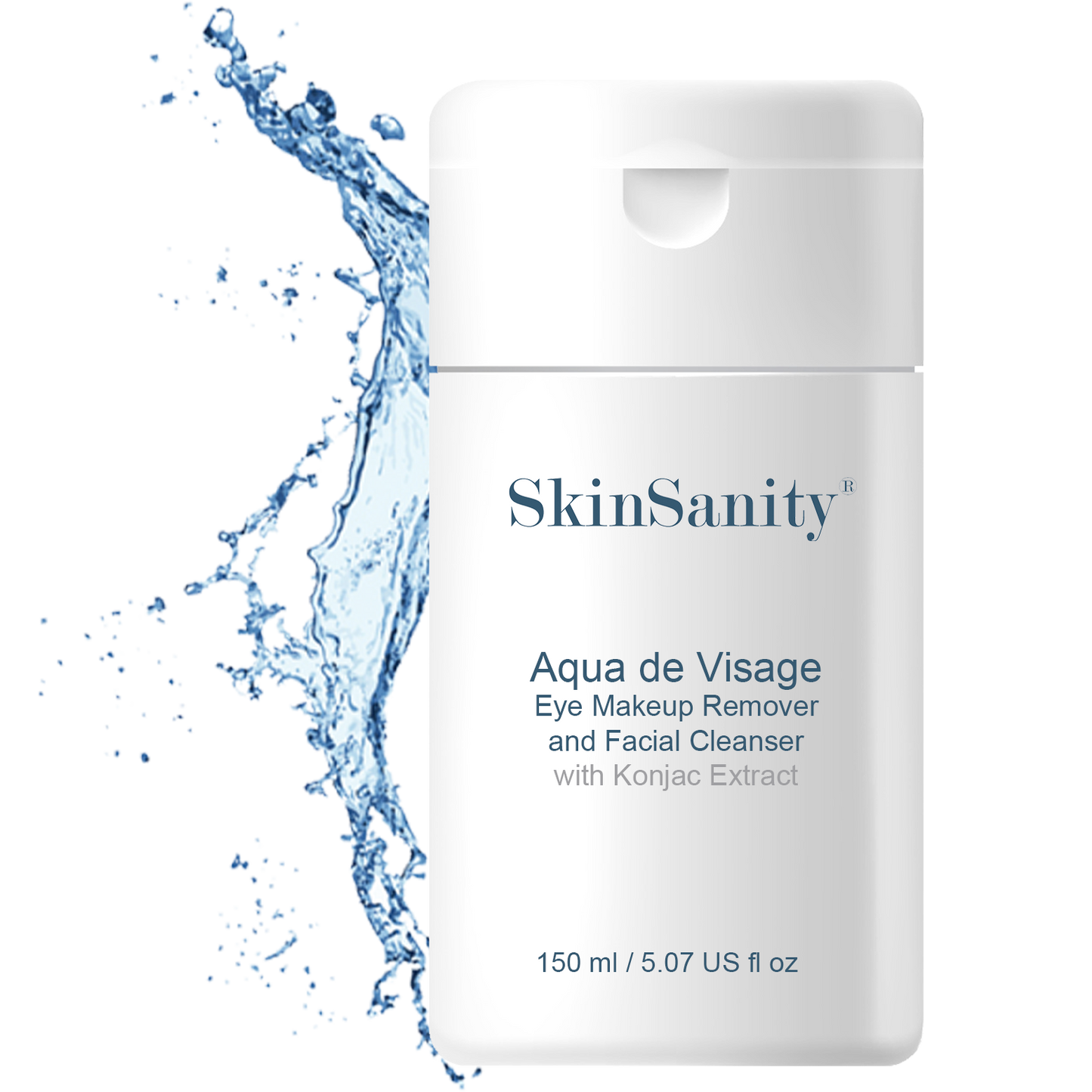 SkinSanity® Aqua de Visage Eye Makeup Remover & Facial Cleanser 5 fl oz