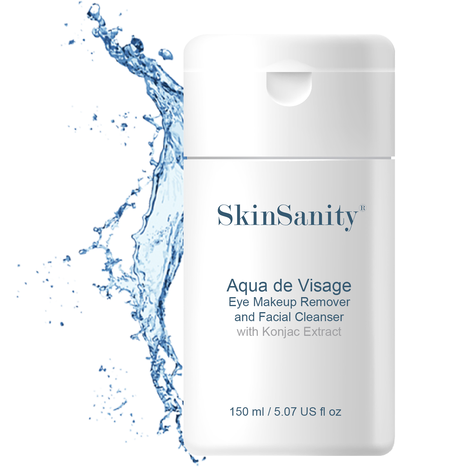 SkinSanity® Aqua de Visage Eye Makeup Remover & Facial Cleanser 5 fl oz