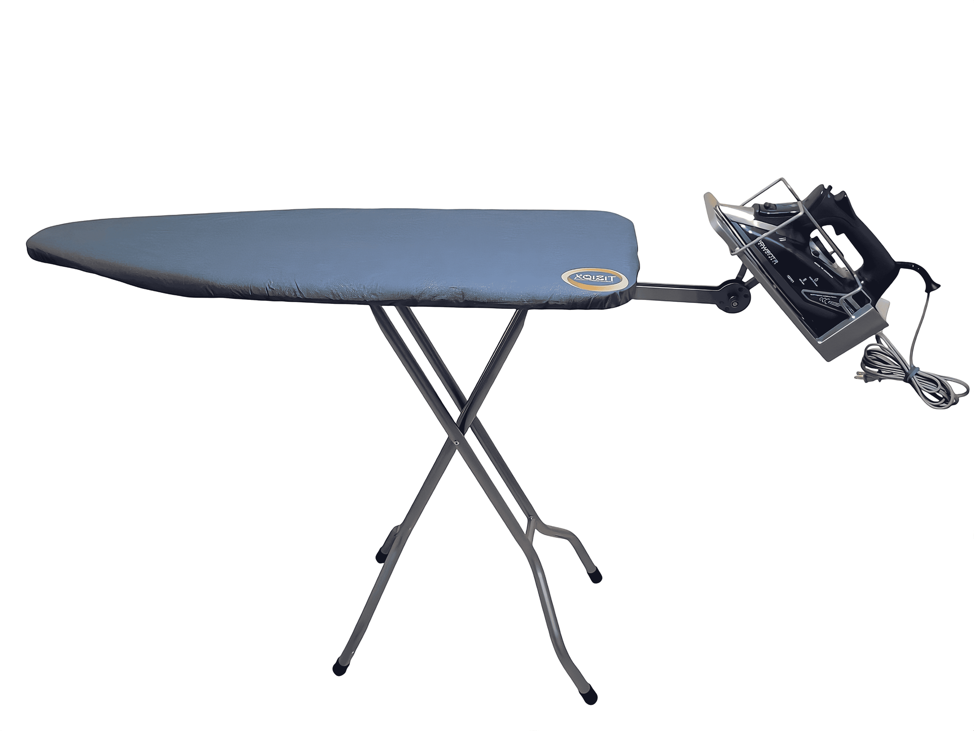 XQiZiT Ironing Board with an Adjustable Iron Holder Stand and Steam-Saving Technology