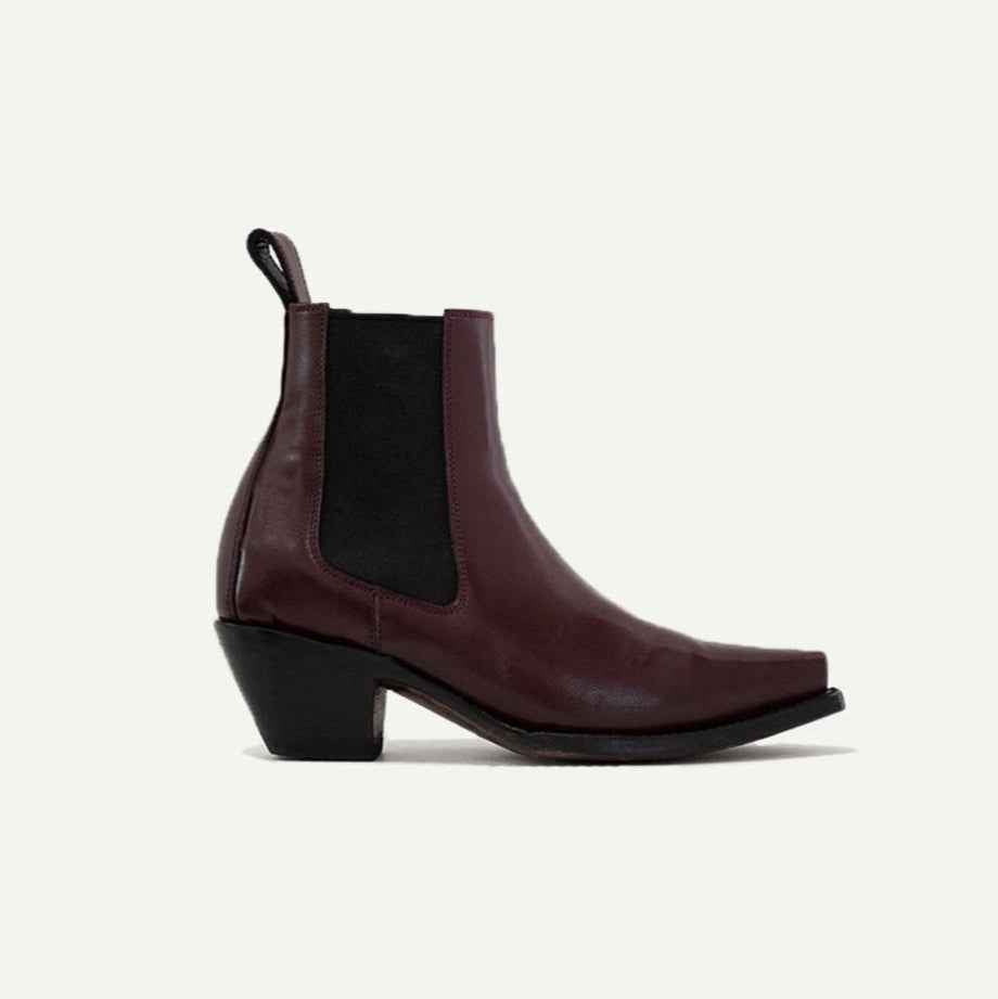 The Sandra Boot in Burgundy