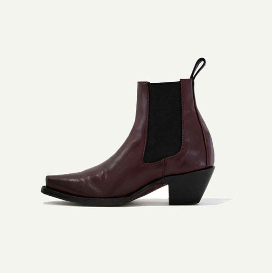 The Sandra Boot in Burgundy