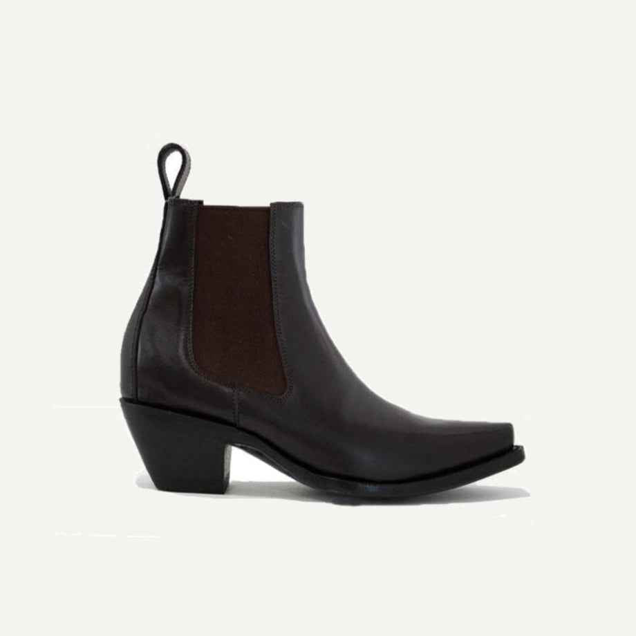 The Sandra Boot in Chocolate Brown
