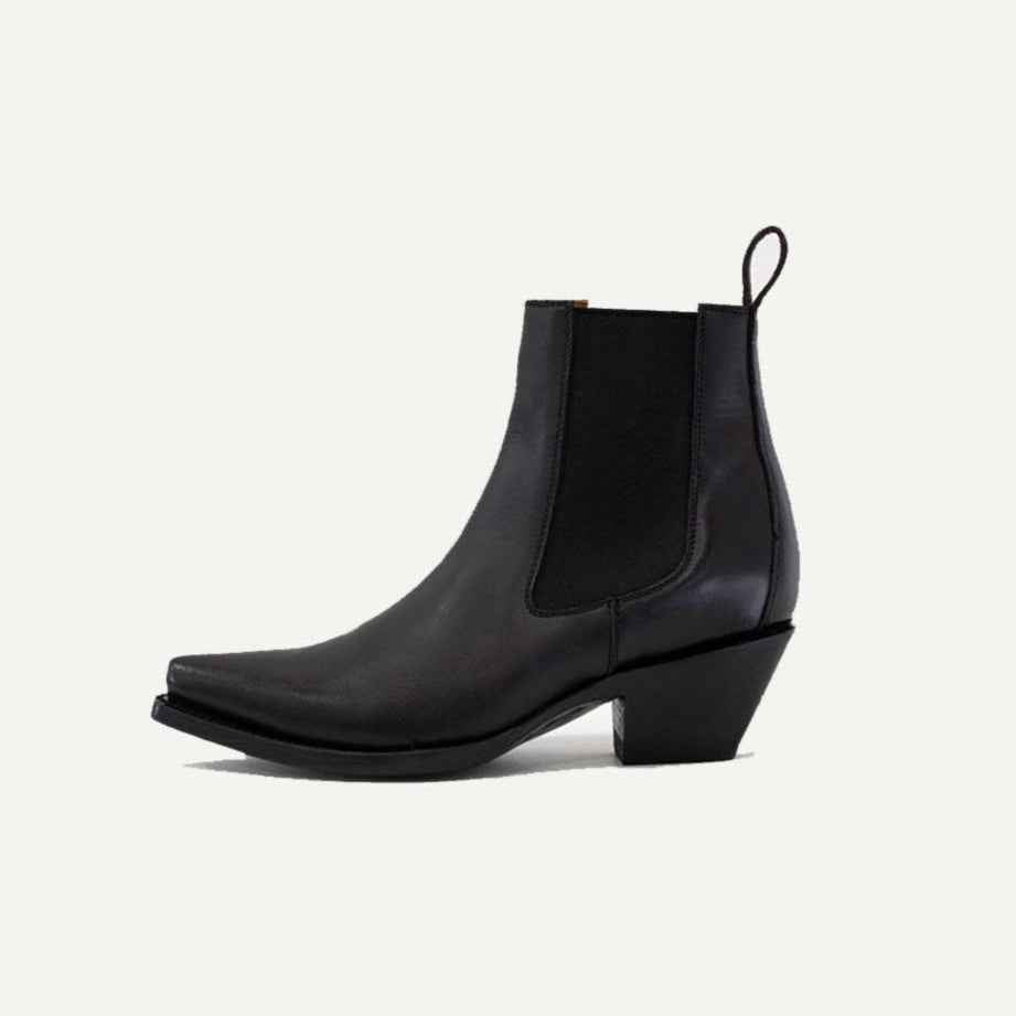 The Sandra Boot in Matte Black