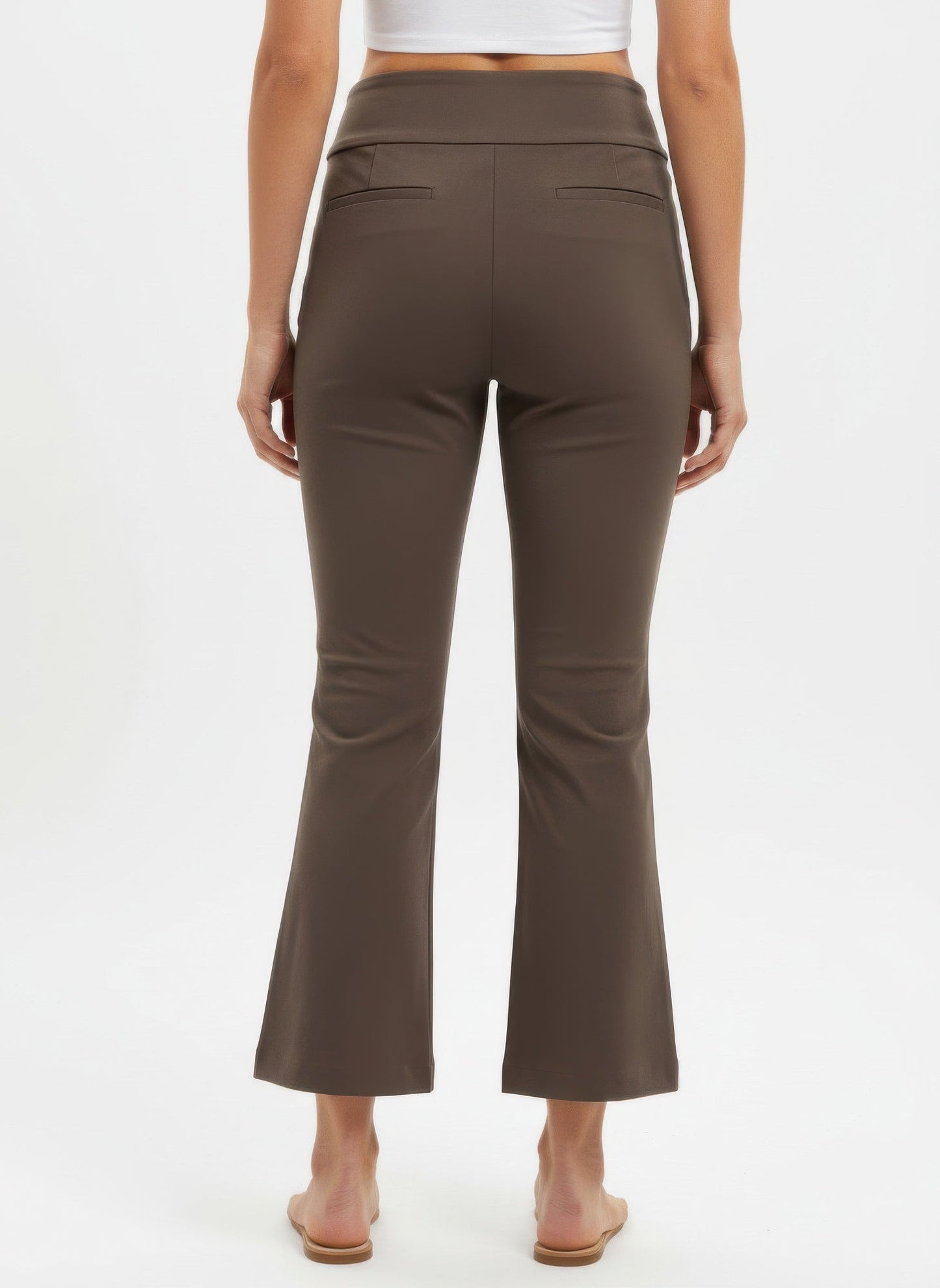 Solid Pull On Pants