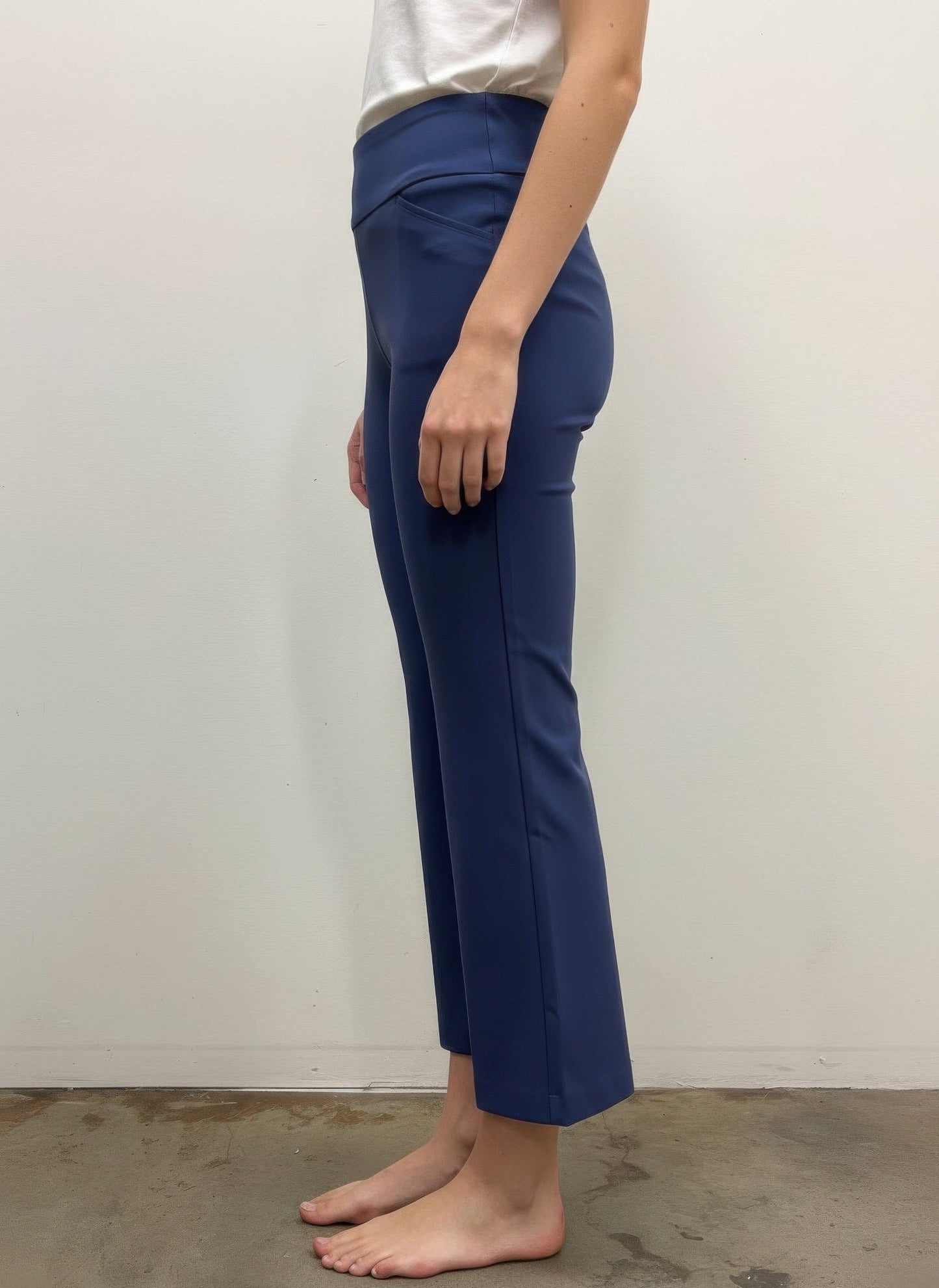 Solid Pull On Pants