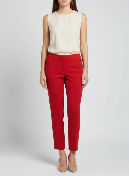 Zac & Rachel Solid Ankle Pants