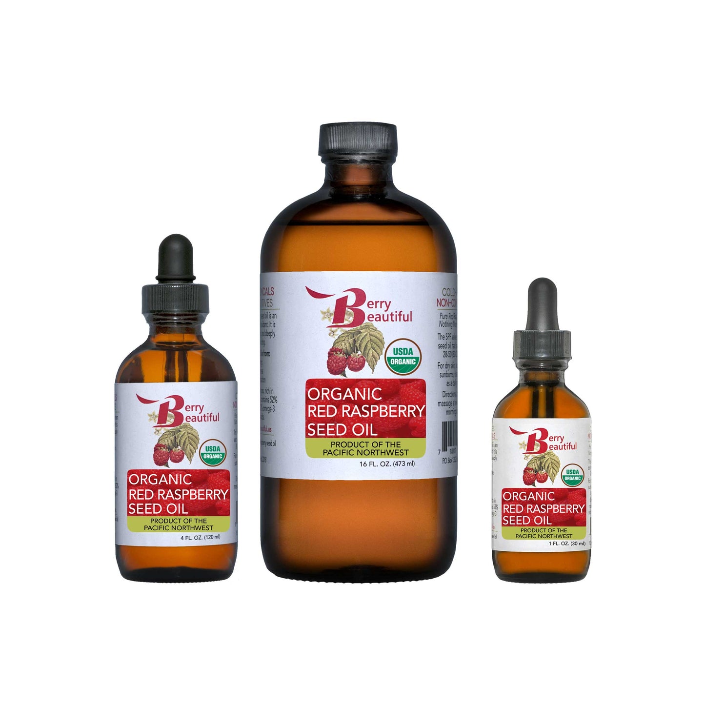 Organic Red Raspberry Seed Oil