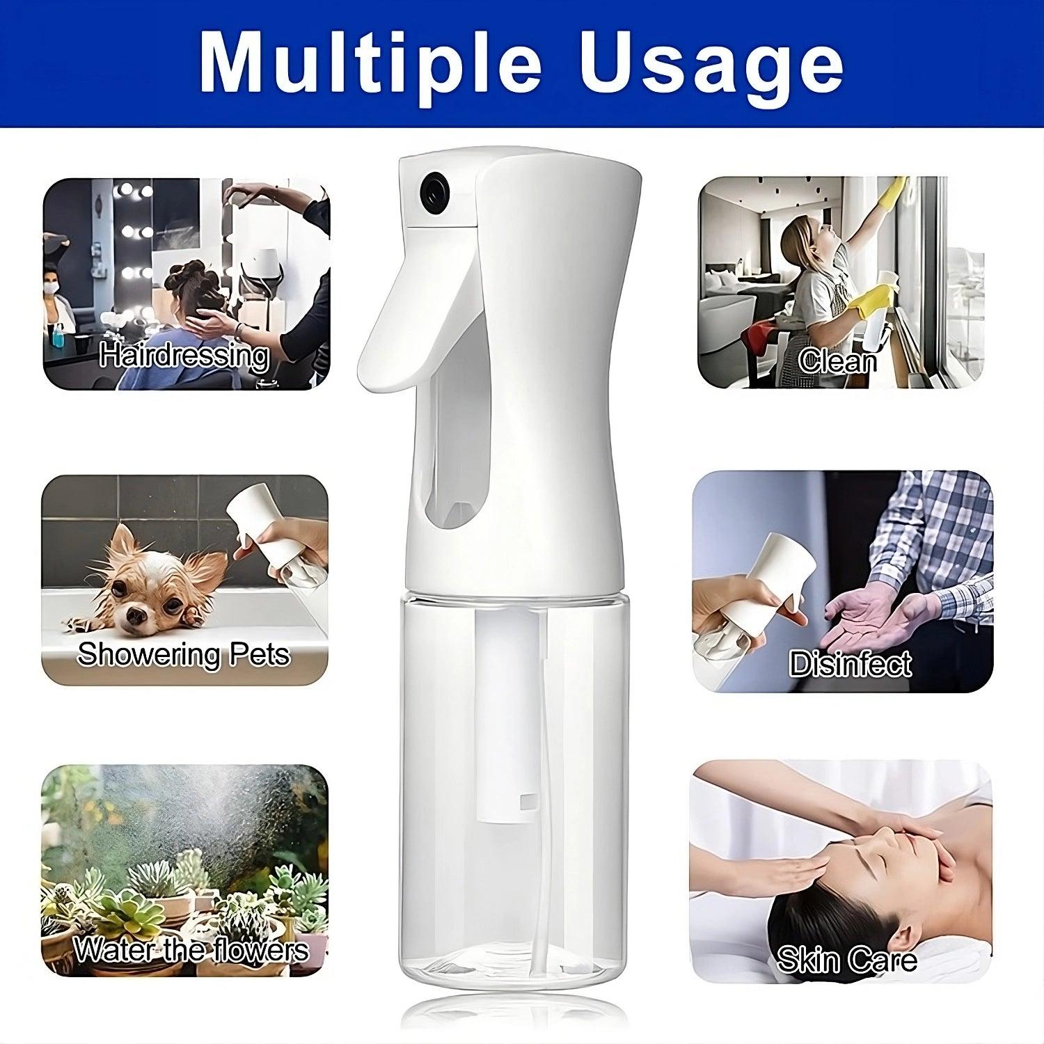Spray Bottle for Hair, Pet Grooming, Hair Salons, & Cleaning