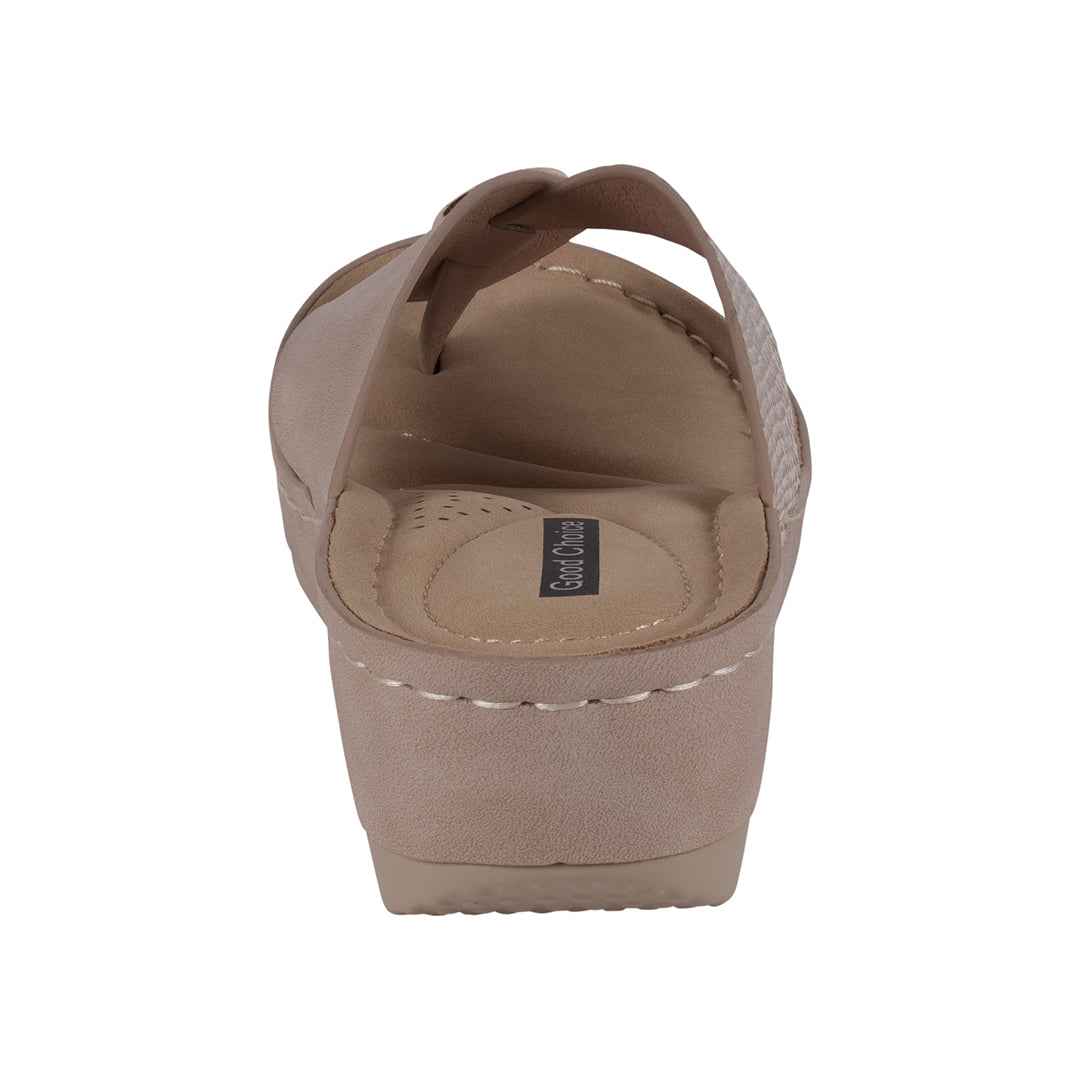 Women's Dafni Gold Wedge Sandals