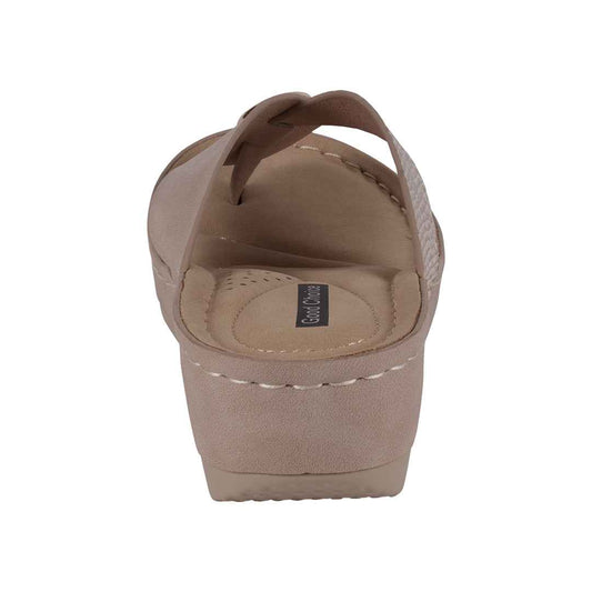 Women's Dafni Gold Wedge Sandals