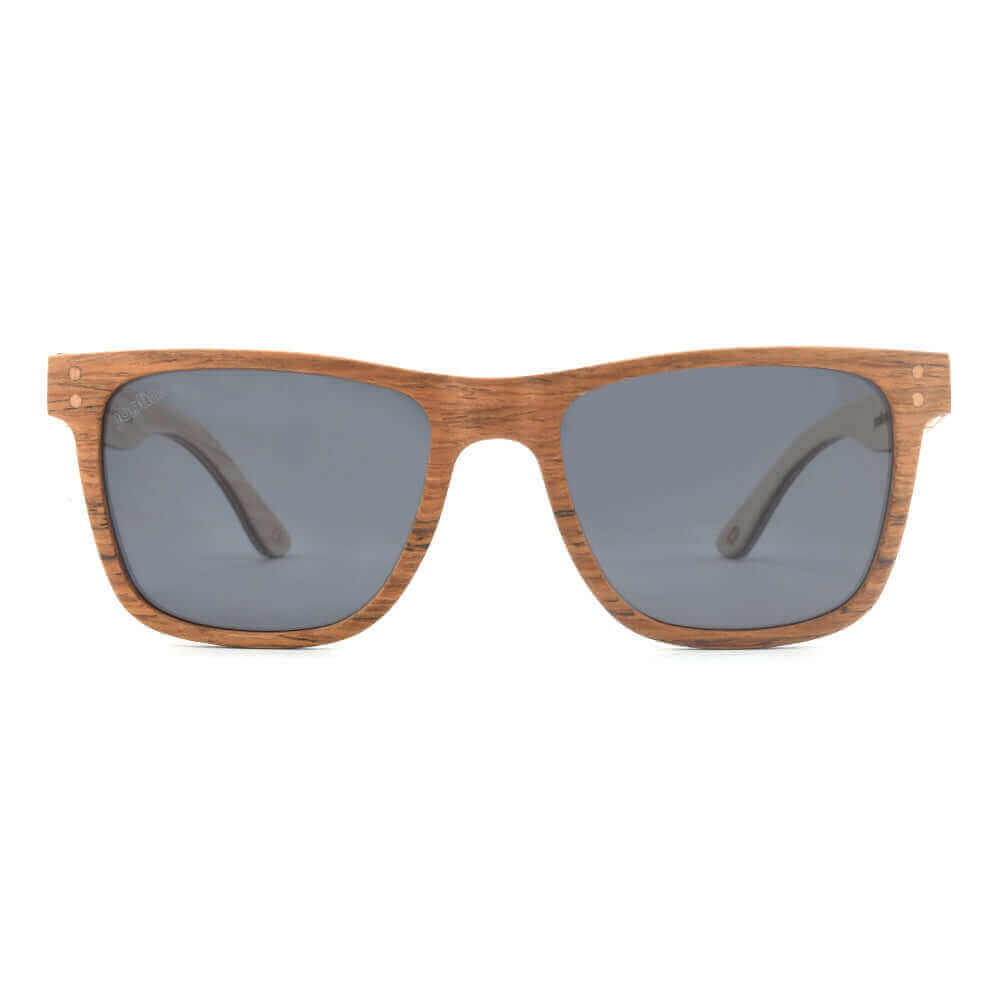 Benja - Wooden Veneer Sunglasses