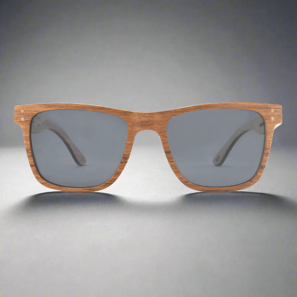 Benja - Wooden Veneer Sunglasses