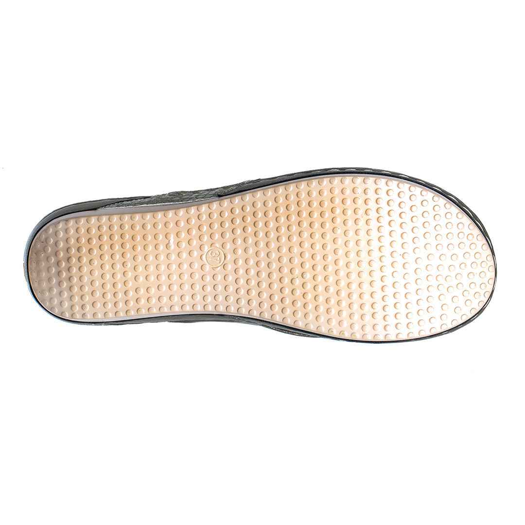 Women’s Dafni Khaki Wedge Sandals | Summer Slip-On Wedges