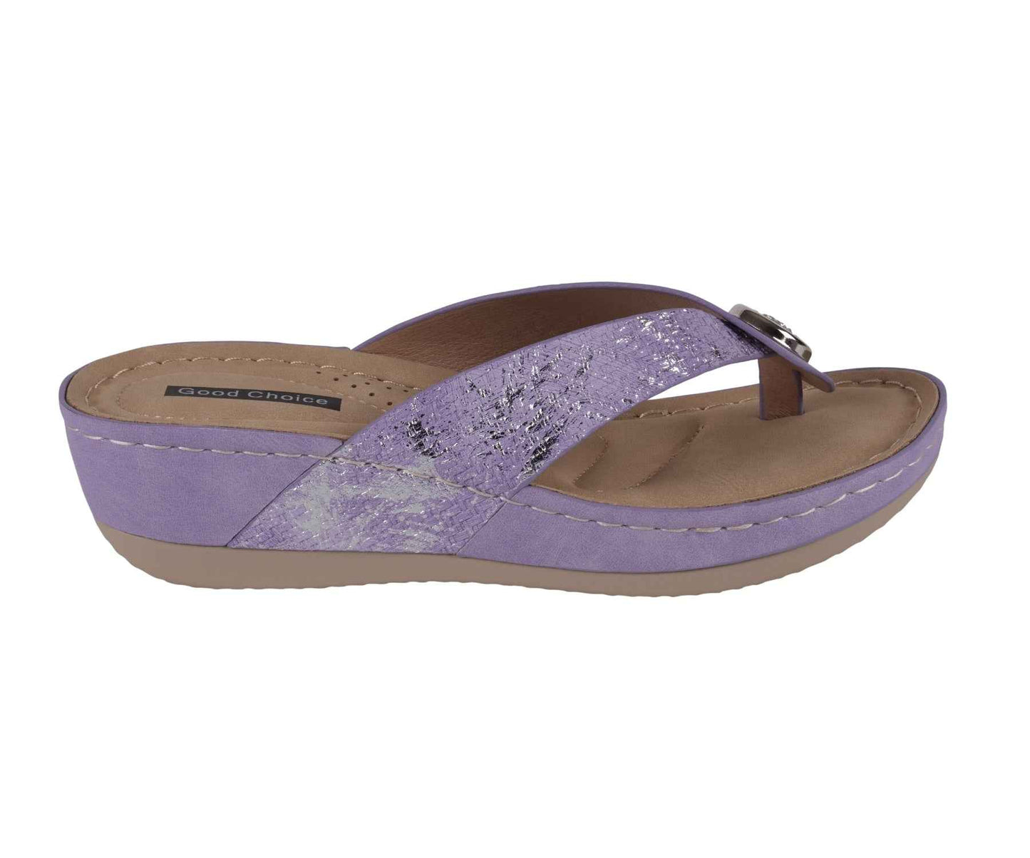 Women's Dafni Lilac Wedge Sandals