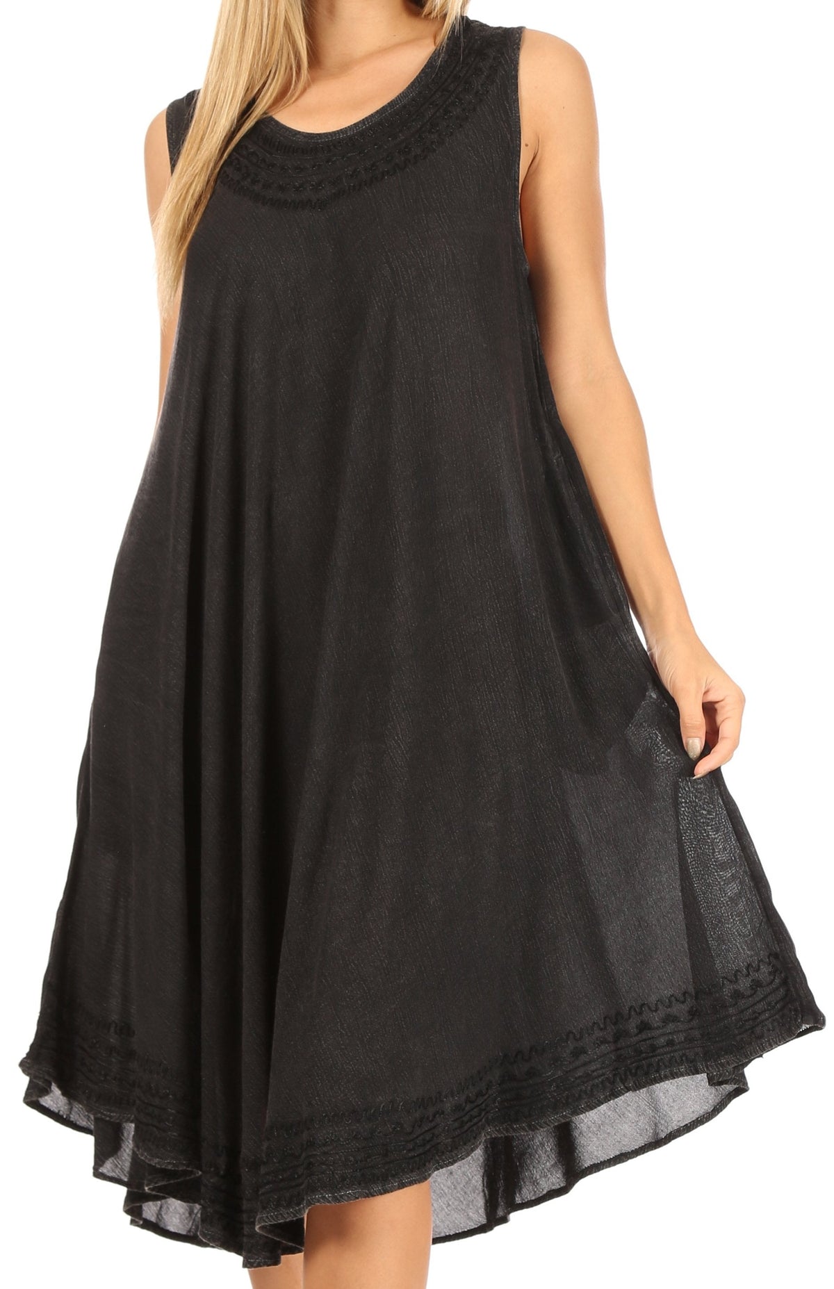Sakkas Everyday Essentials Caftan Tank Dress / Cover Up