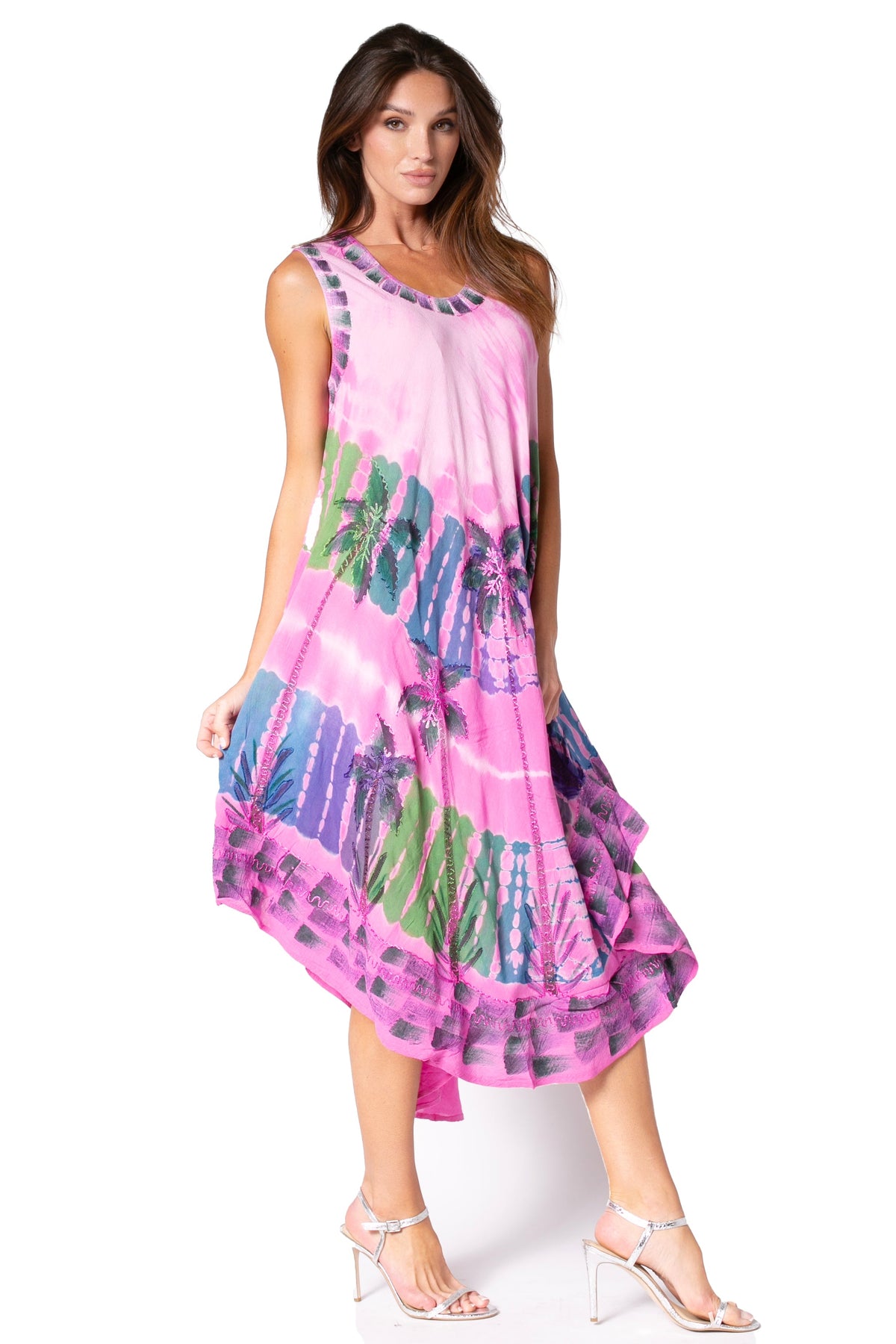 Sakkas Tasanee Caftan Tank Dress / Cover Up