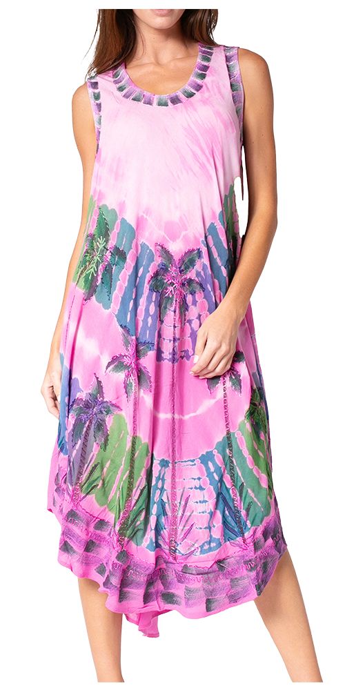 Sakkas Tasanee Caftan Tank Dress / Cover Up