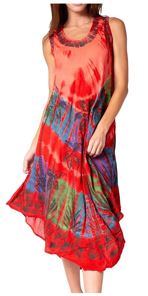 Sakkas Tasanee Caftan Tank Dress / Cover Up