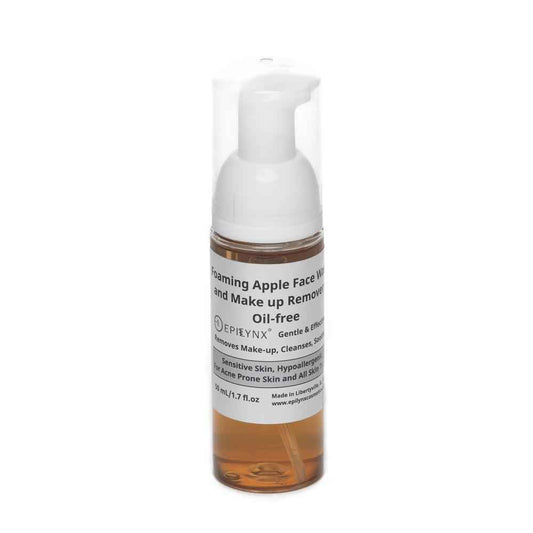 Gentle, Oil-Free Foaming Apple Cleanser for Sensitive & Acne-Prone Skin | Vegan, allergen-friendly, sulfate & paraben free | Purifying, hydrating face wash for all skin types
