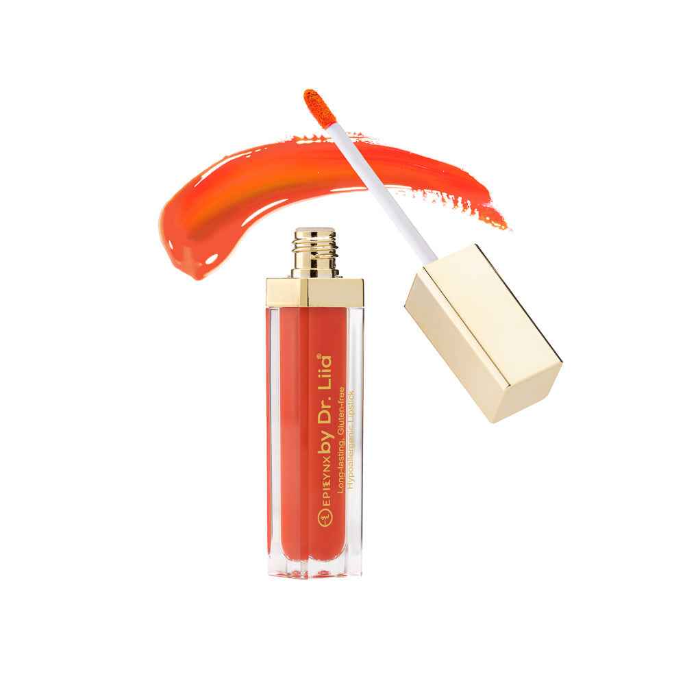 Long-Lasting, Matte Lip Stain 19: Red Orange Lipstick