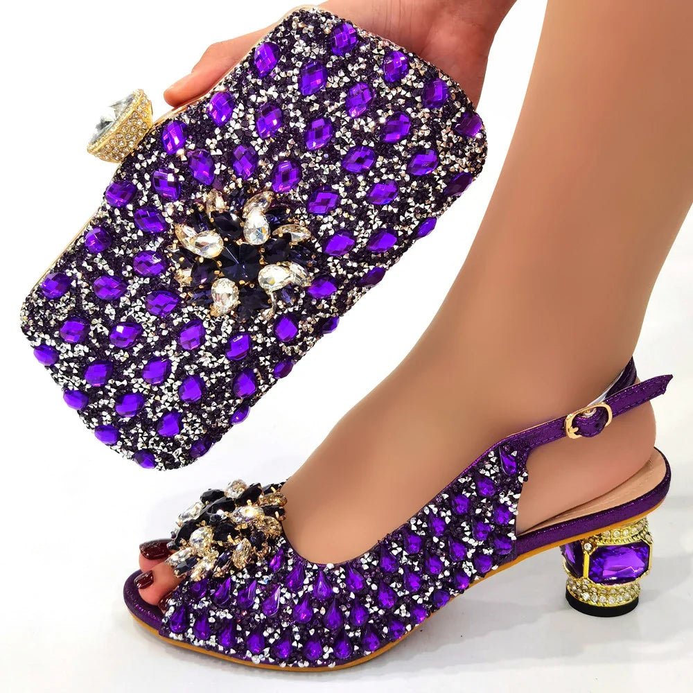 Beautiful Italian Shoes And Bag Sets