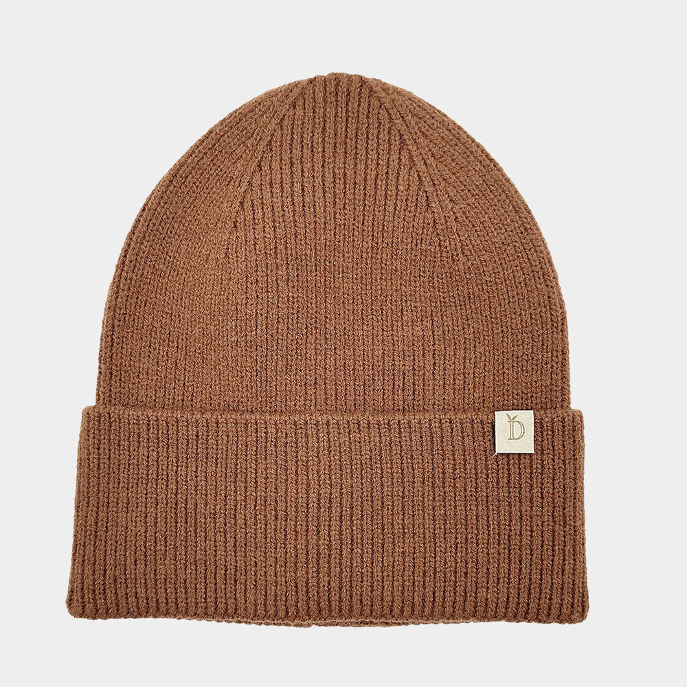 Solid Knit Winter Beanie Hat