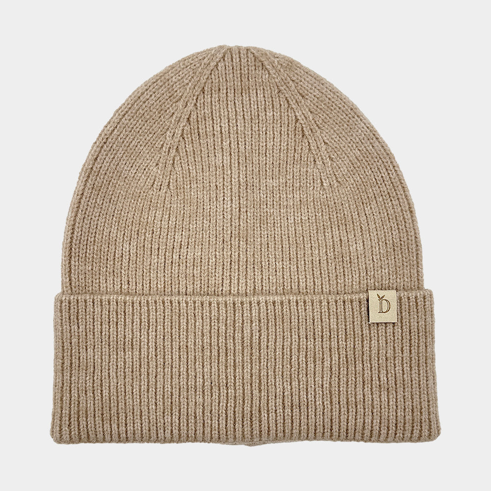 Solid Knit Winter Beanie Hat