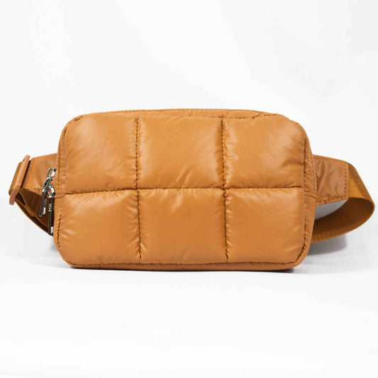 The Drew | Puffer Belt Bag Autumn Orange