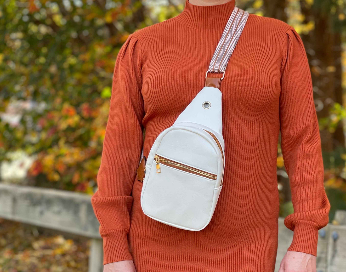 The Palmer | Sling Bag with Zipper Pocket