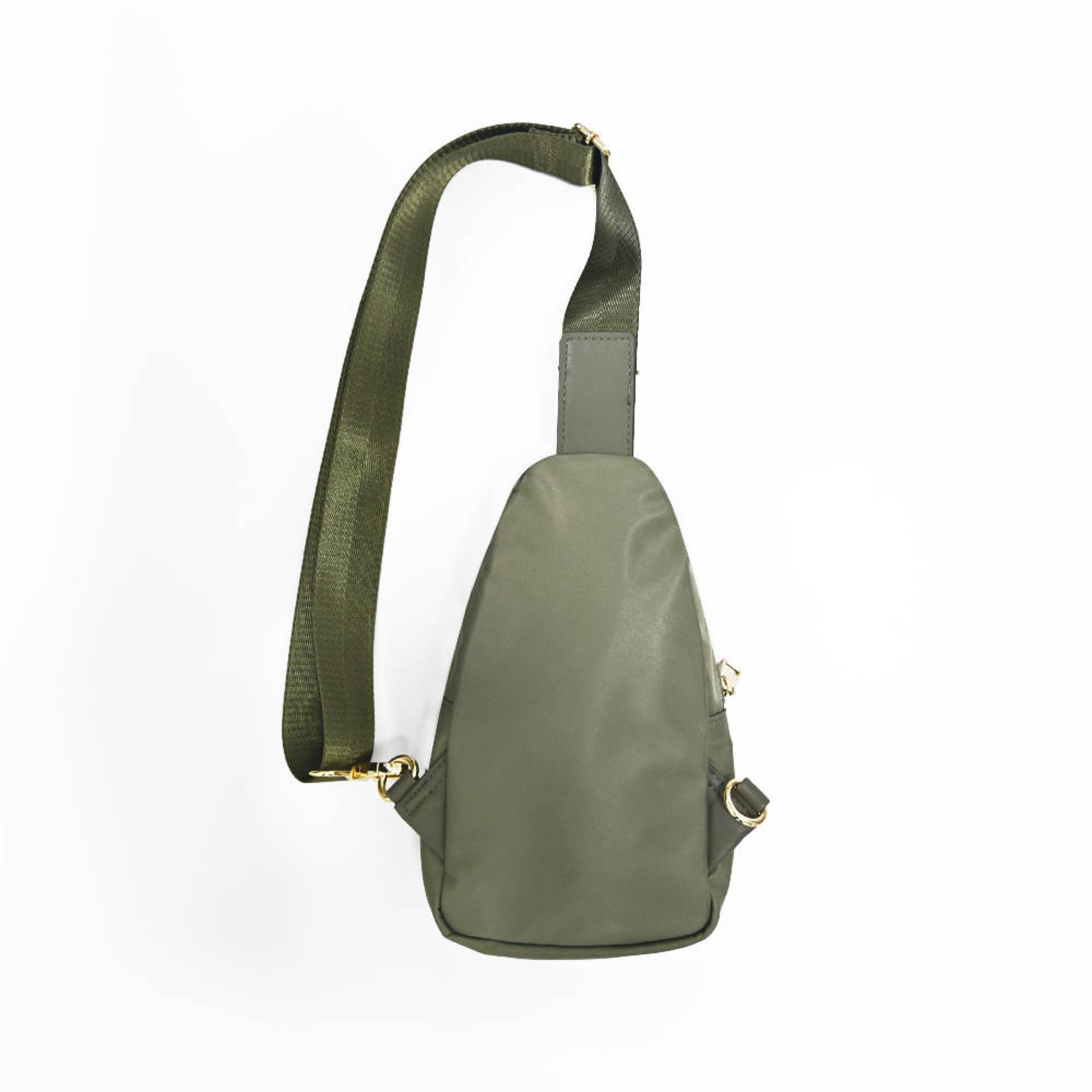 The River Sling Bag with Solid Strap | Olive