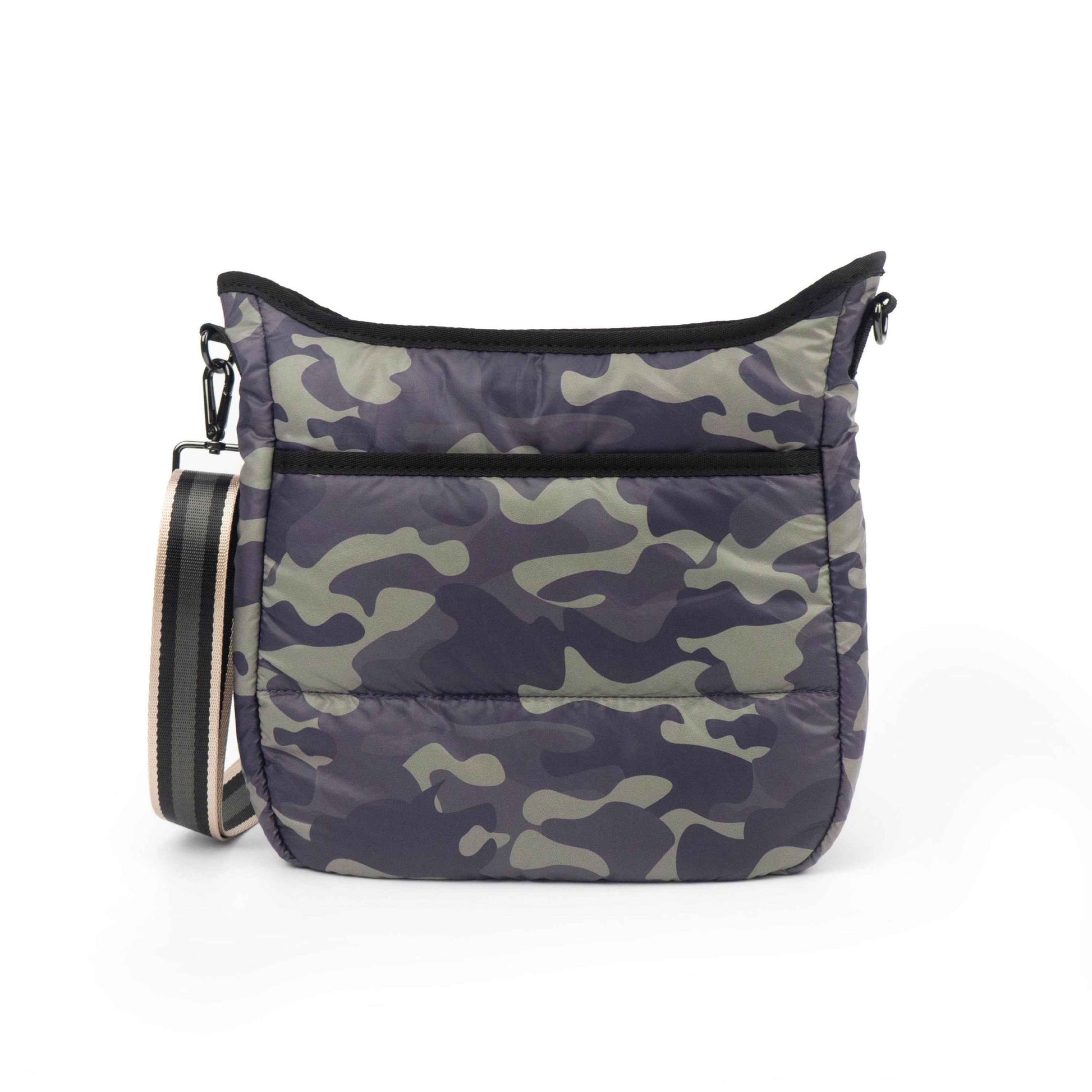 The Carina Puffer Crossbody - Camo