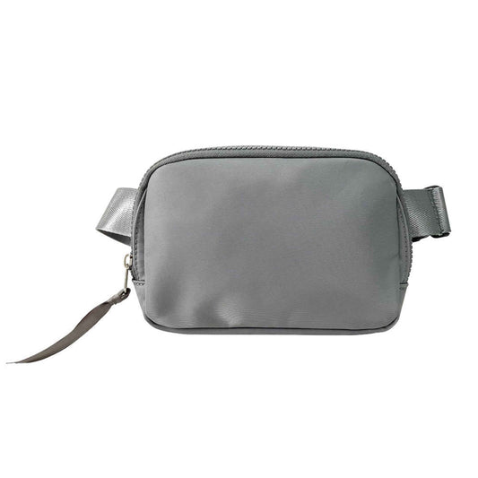 The Lennon Nylon Belt Bag, Sling Bag, Waist Bag | Gray