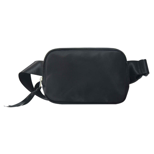 The Lennon Nylon Belt Bag, Sling Bag, Waist Bag | Black