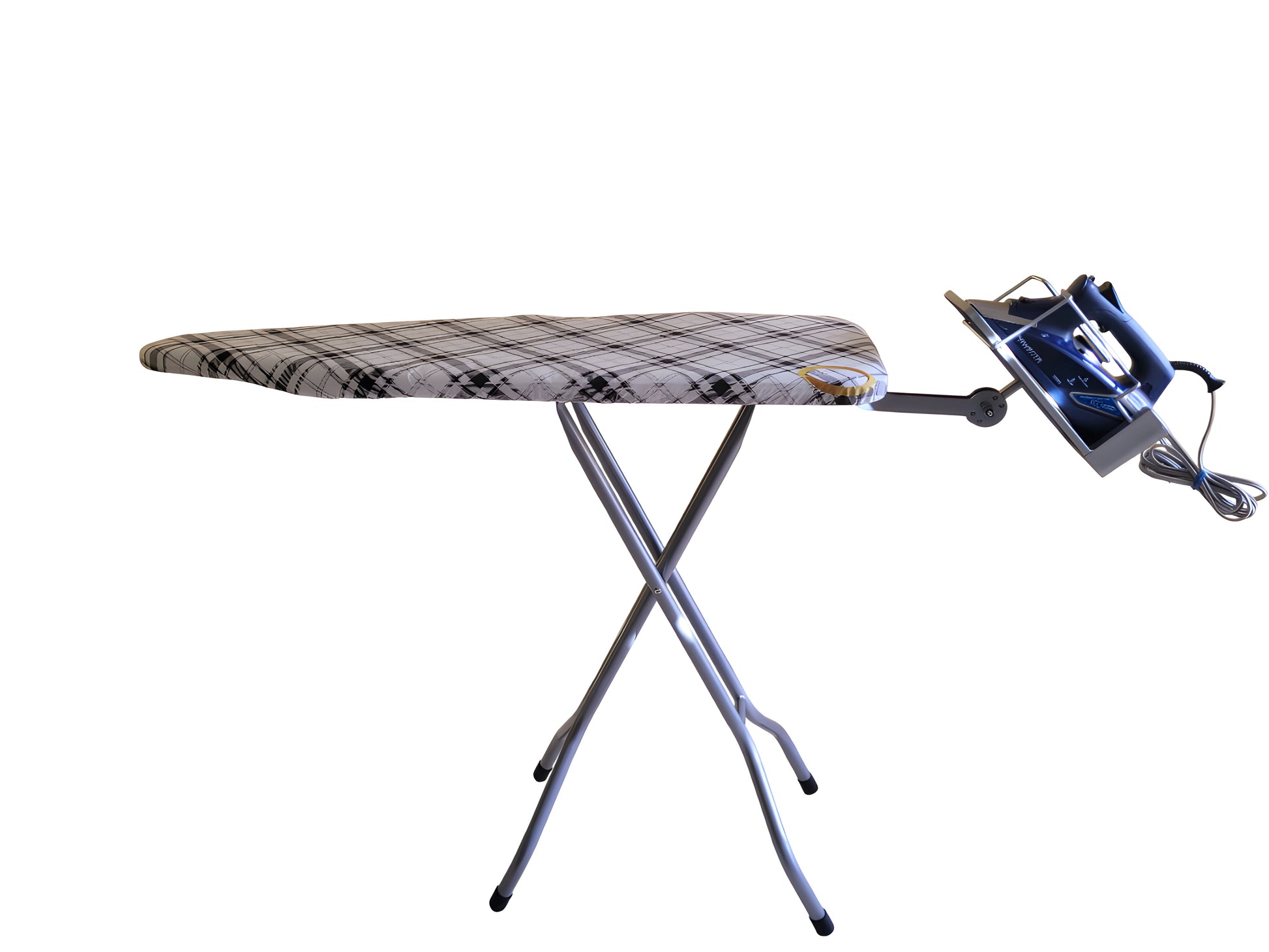 XQiZiT Ironing Board with an Adjustable Iron Holder Stand and Steam-Saving Technology