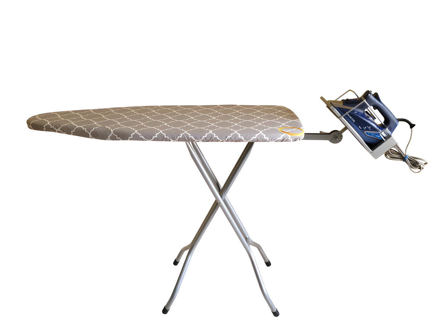 XQiZiT Ironing Board with an Adjustable Iron Holder Stand and Steam-Saving Technology