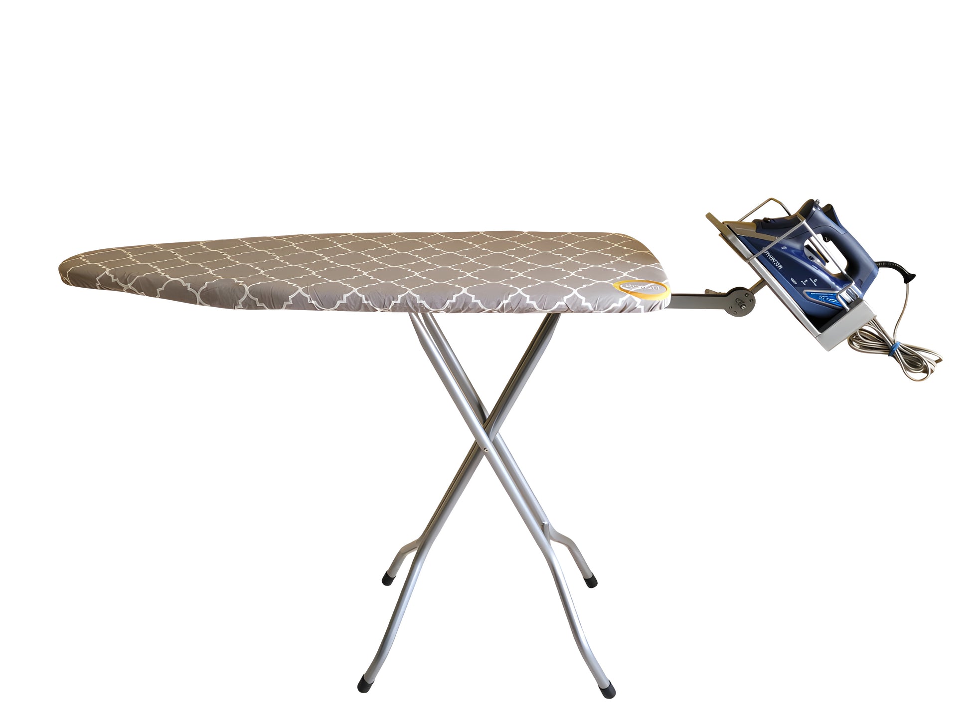 XQiZiT Ironing Board with an Adjustable Iron Holder Stand and Steam-Saving Technology