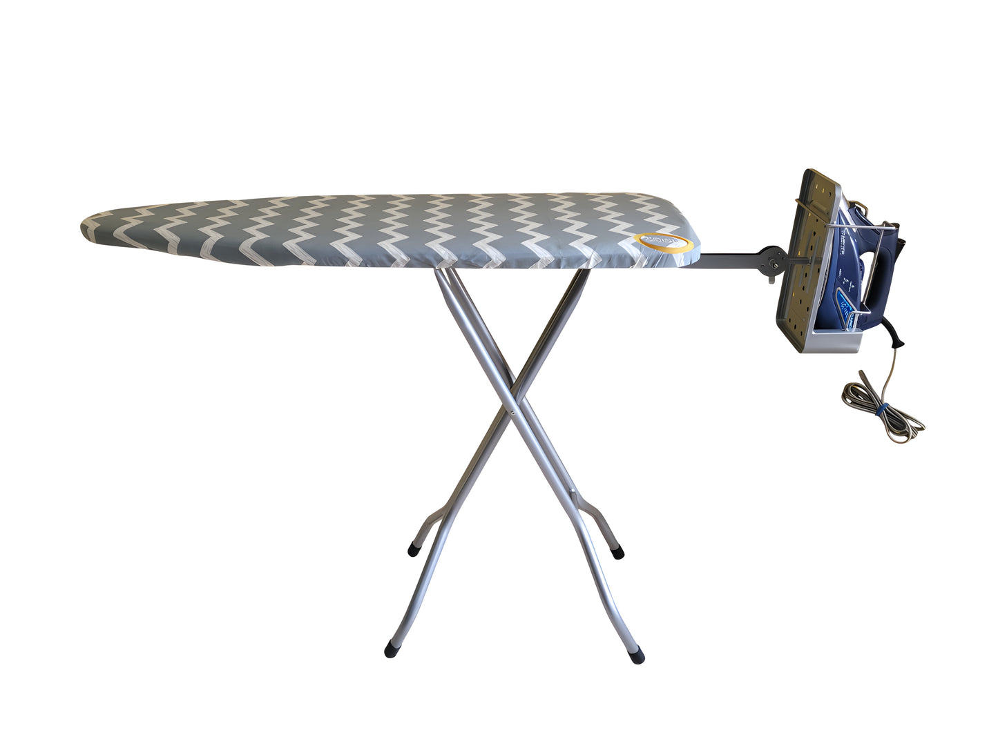 XQiZiT Ironing Board with an Adjustable Iron Holder Stand and Steam-Saving Technology
