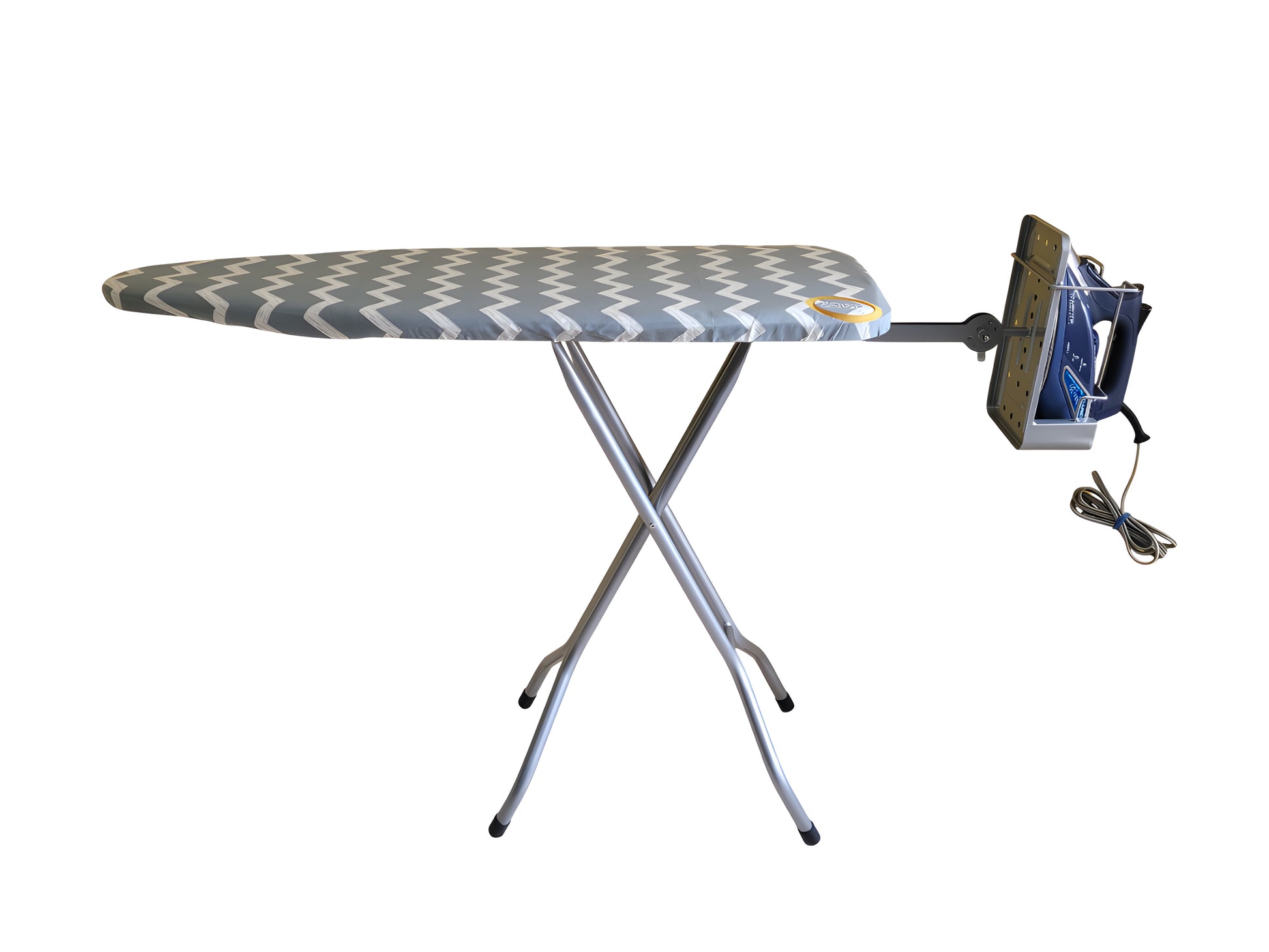 XQiZiT Ironing Board with an Adjustable Iron Holder Stand and Steam-Saving Technology