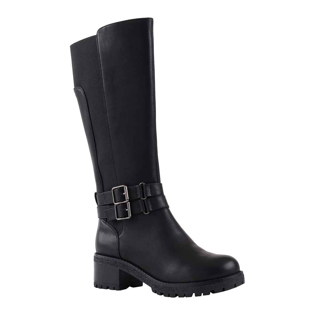 Women's Jonah Black Riding Boots Black