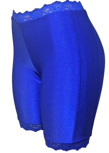 Jeweltone Bloomers - Dyed-to-Match Lace Bike Shorts