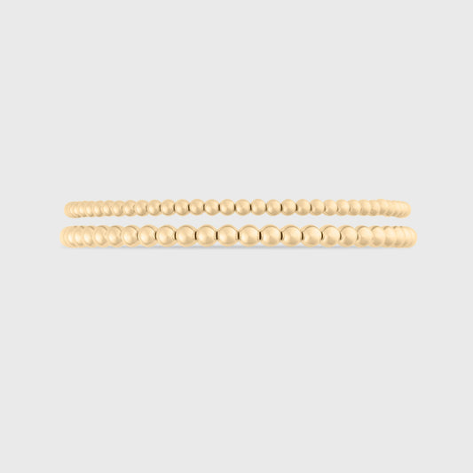 juno bracelet double stack (3+4mm)