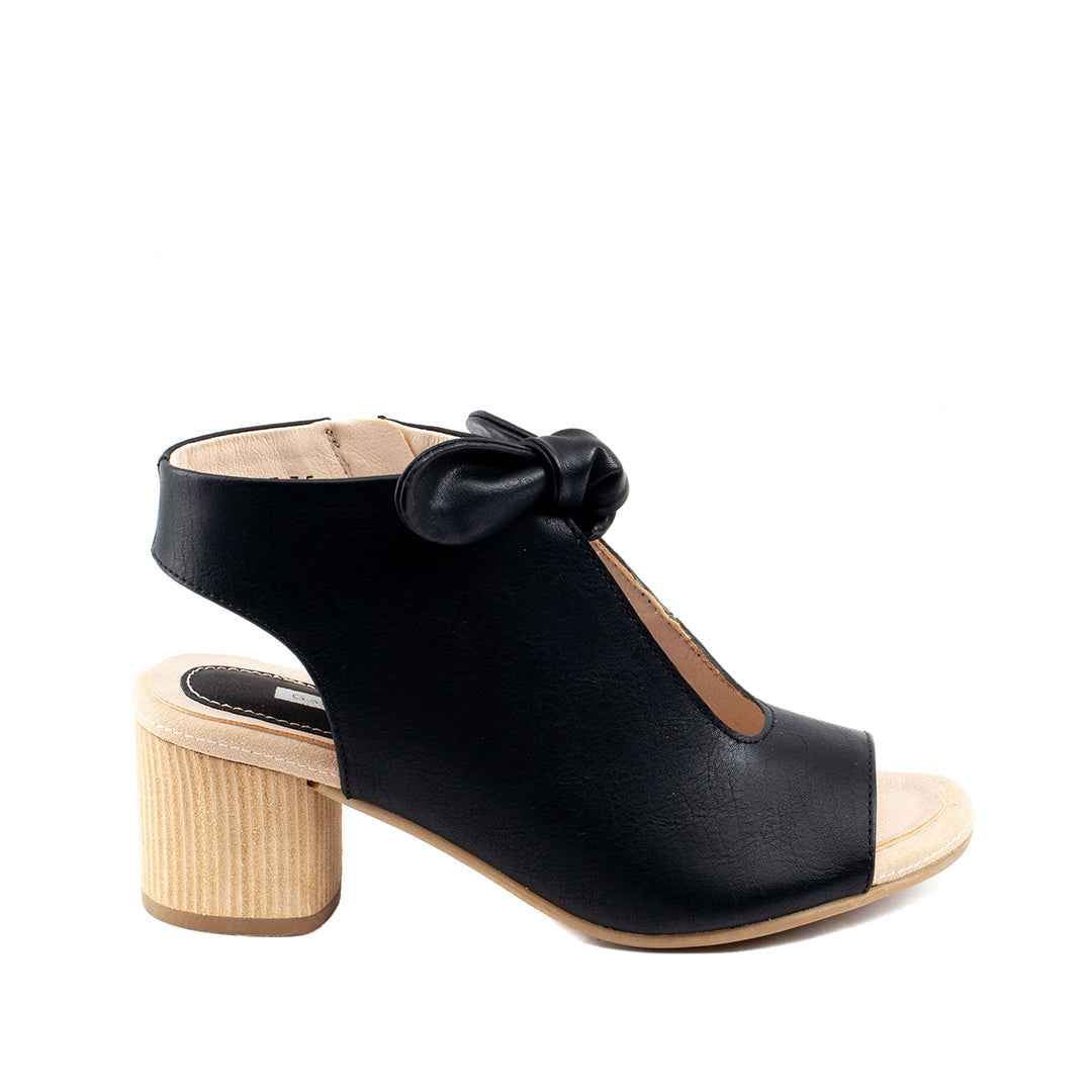 Women's Kimora Black Heeled Sandals