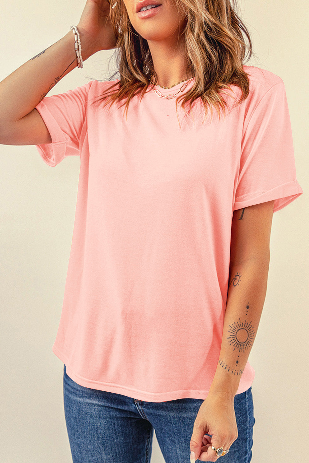 Morgan-Basic Comfy Tee