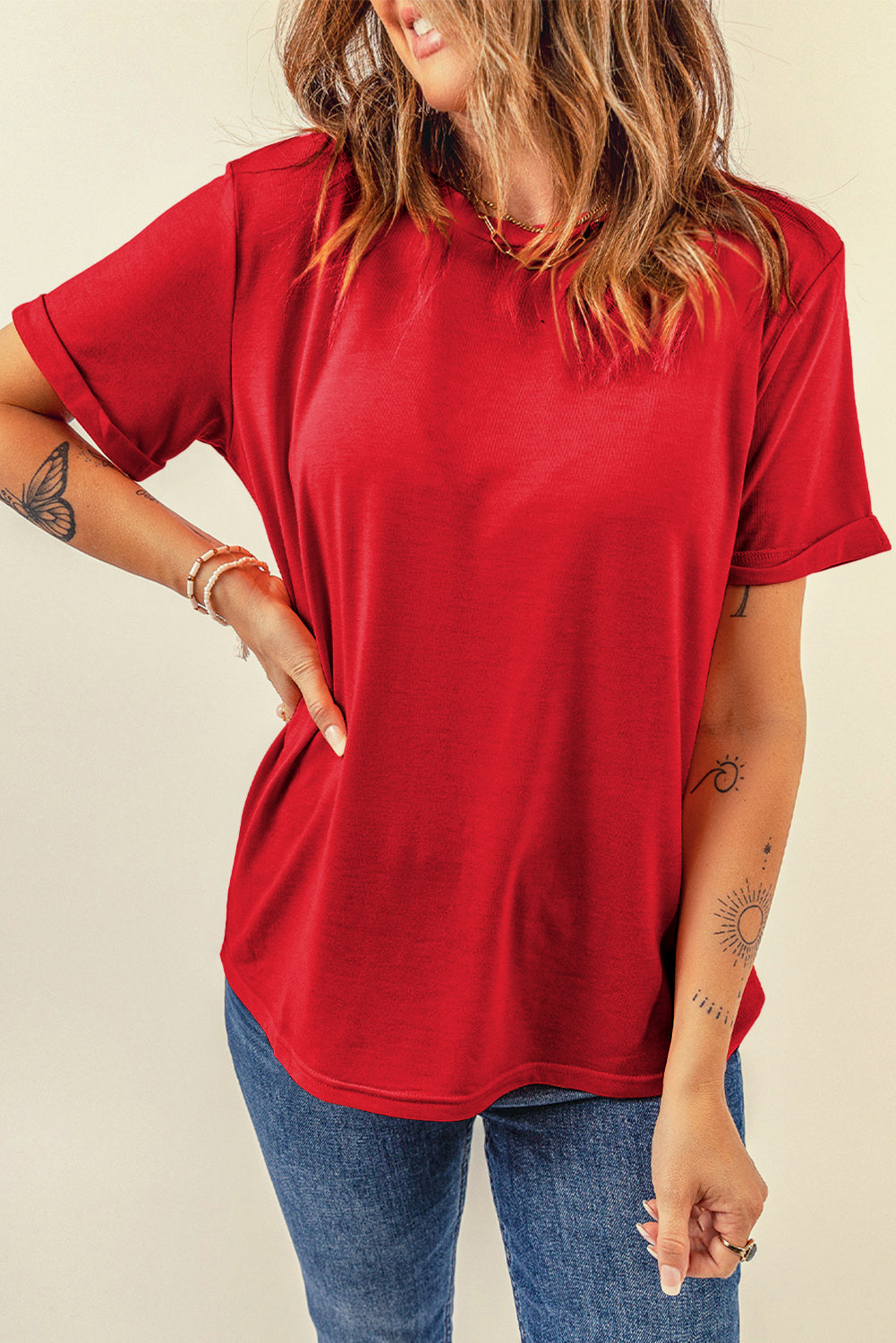 Morgan-Basic Comfy Tee
