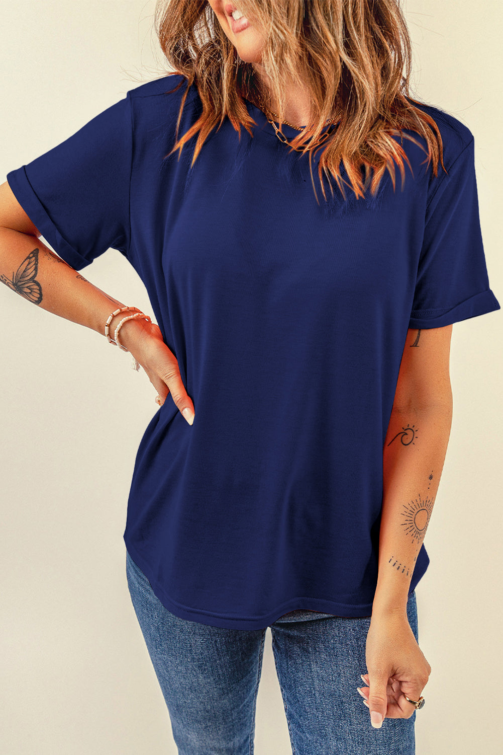 Morgan-Basic Comfy Tee