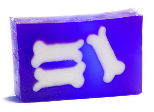 LAVENDER DOG BONE SOAP SLICE 5.5 oz.