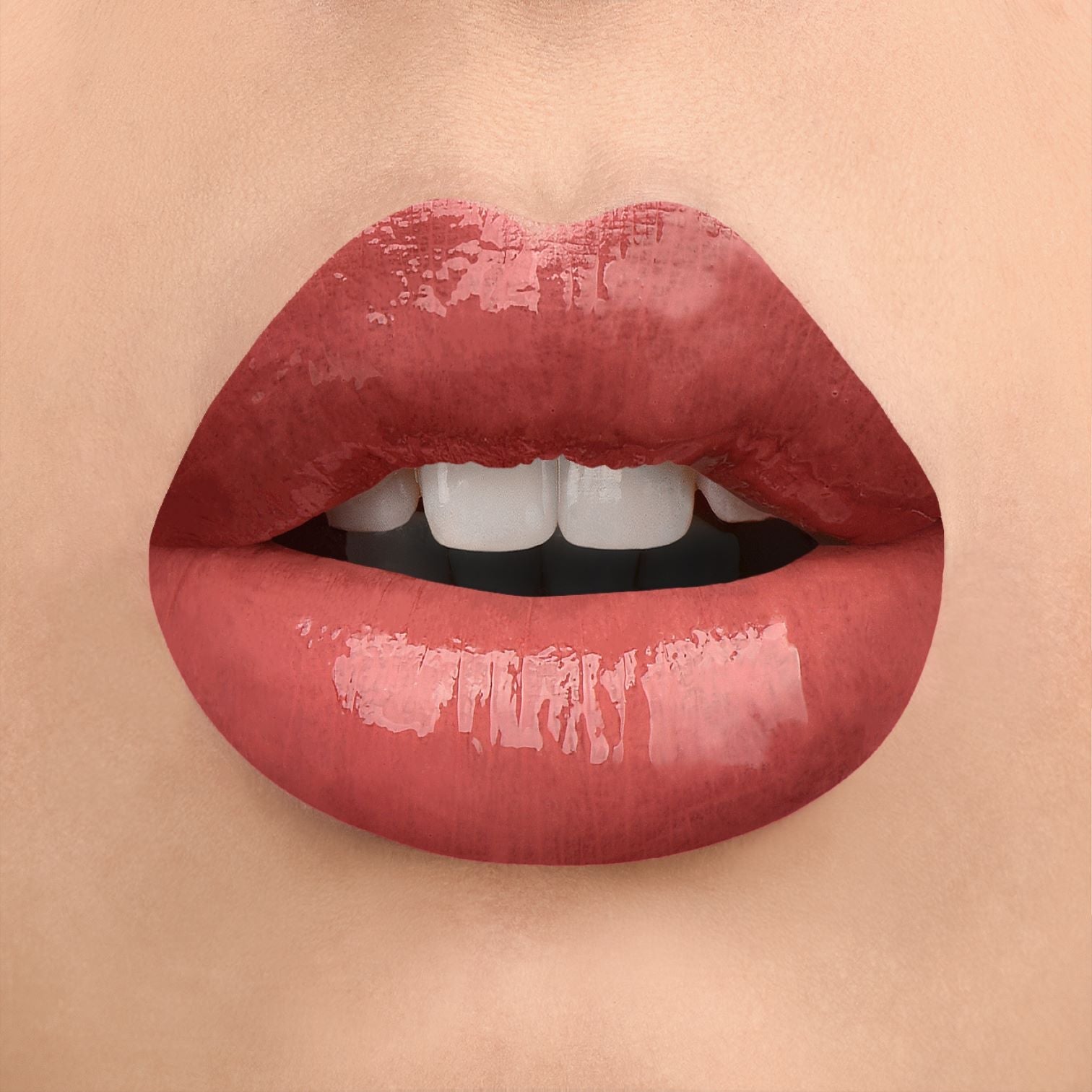 SHADE V5 LUSTRE VINYL FINISH LIPGLOSS - Medium Pink with Warm Undertone
