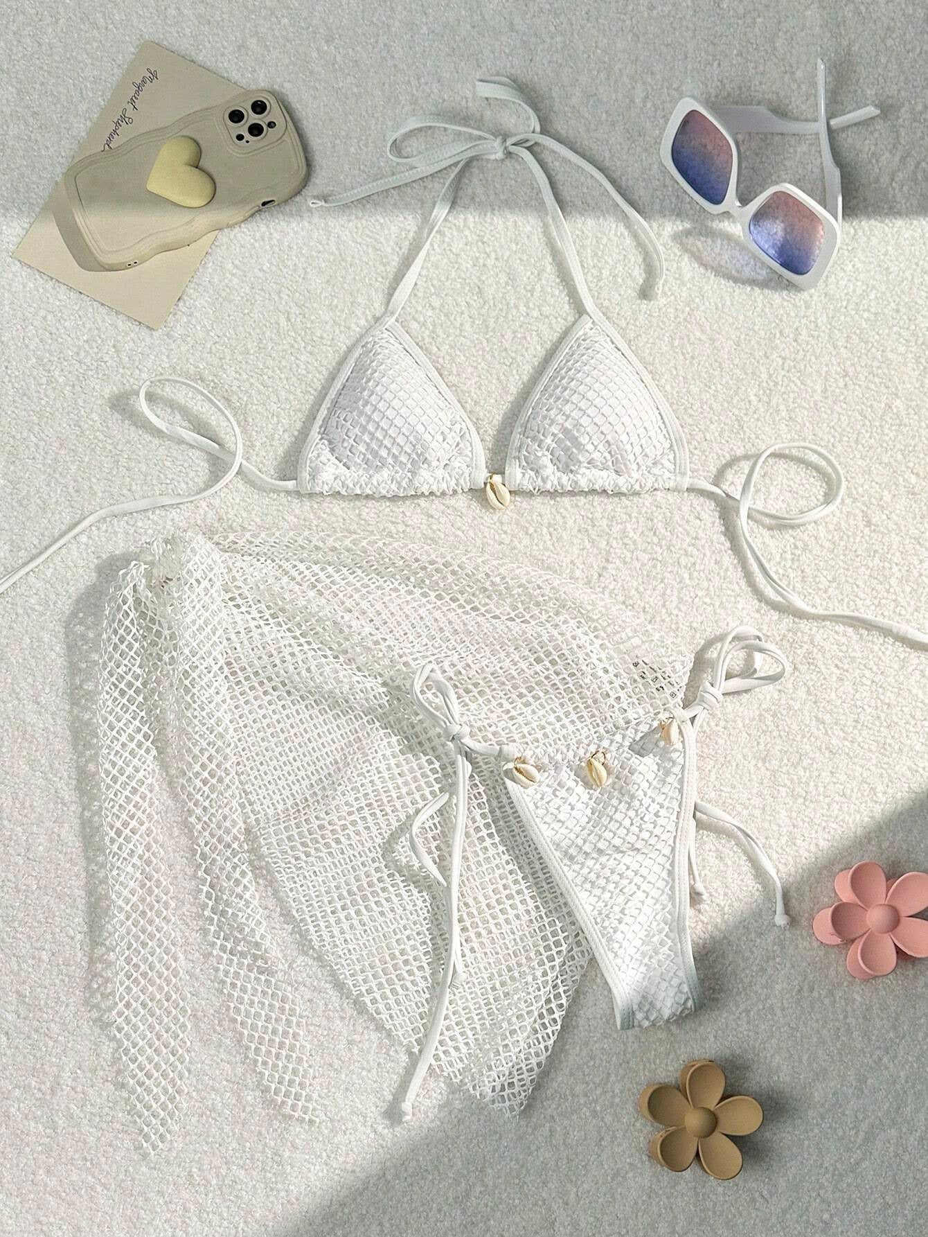 Swimsuit Three Piece Set Split Bikini Swimsuit for Women