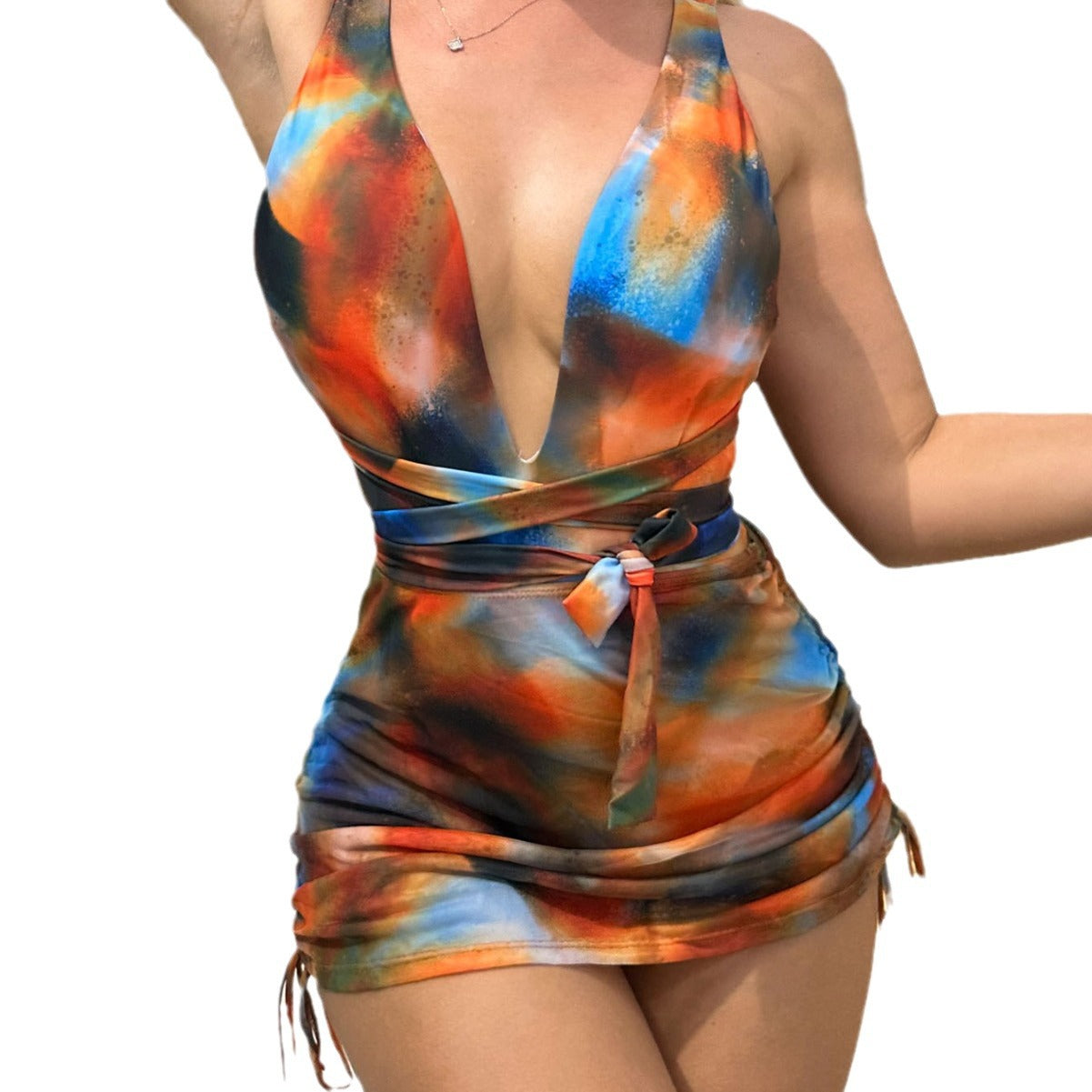 Women's swimsuit sexy bikini one-piece swimsuit bikini swimsuit three-piece women's beach wear